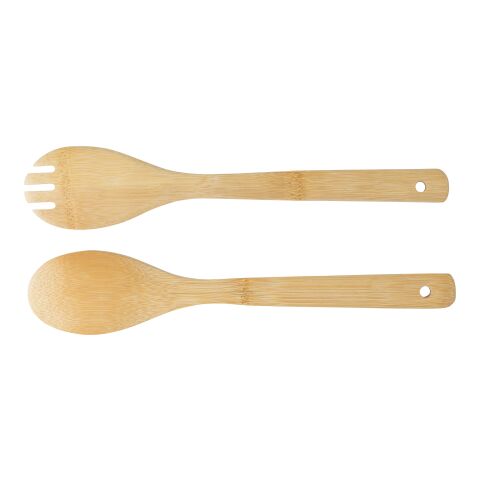 Bamboo salad cutlery Elara brown | No Branding | not available | not available