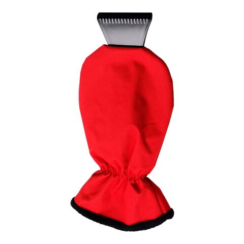 ABS ice scraper and polyester glove Ashton red | No Branding | not available | not available