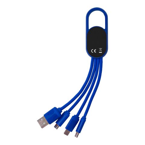 4-in-1 Charging cable set Idris blue | No Branding | not available | not available
