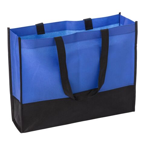 Nonwoven (80 gr/m²) shopping bag Brenda cobalt blue | No Branding | not available | not available