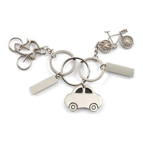 Nickel plated key holder Sullivan silver | No Branding | not available | not available