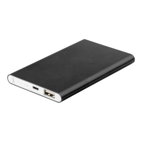 Aluminium power bank Ezra black | No Branding | not available | not available
