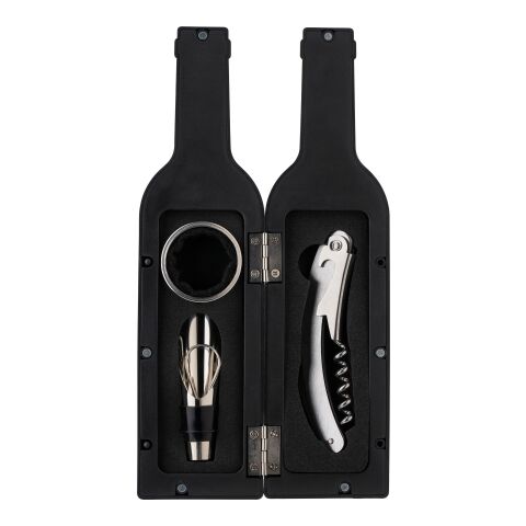 Wine set Kieran, ABS black | No Branding | not available | not available