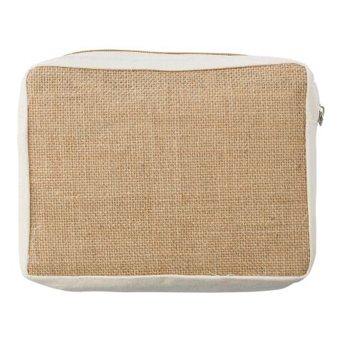 Jute toiletry  bag Julian brown | No Branding | not available | not available