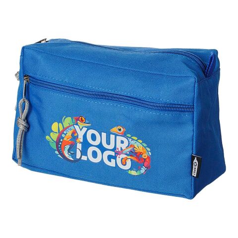 RPET toiletry bag Natasha cobalt blue | No Branding | not available | not available
