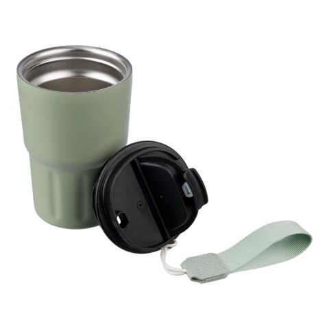 Stainless steel double walled mug Louisa blue | No Branding | not available | not available