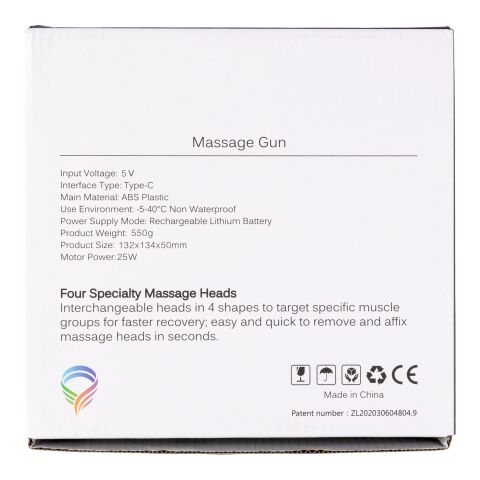 ABS massage gun Axel black | No Branding | not available | not available