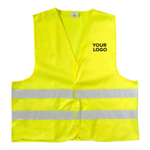 Polyester (150D) safety jacket Arturo yellow | No Branding | not available | not available