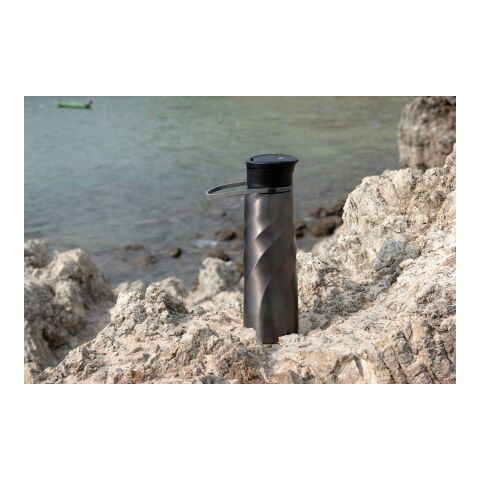 BrandCharger Vortex Athletica drinking bottle gun metal | No Branding | not available | not available