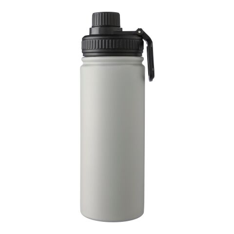 Stainless steel double-walled drinking bottle 500 ml Chad grey | No Branding | not available | not available