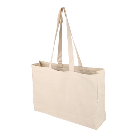 Oeko-Tex cotton (220 gsm) shopping bag Imogen khaki | No Branding | not available | not available
