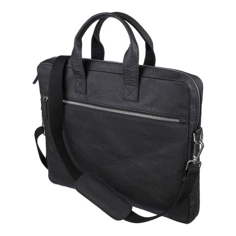 Tomato leather laptop bag Lillian black | No Branding | not available | not available