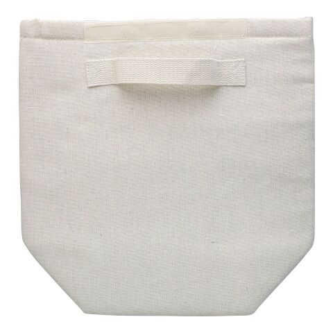 Recycled cotton (220 gsm) rolltop cooler bag Faith khaki | No Branding | not available | not available