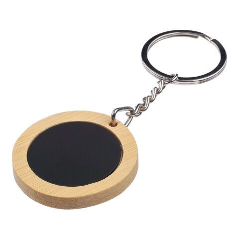Bamboo keychain Gene black | No Branding | not available | not available