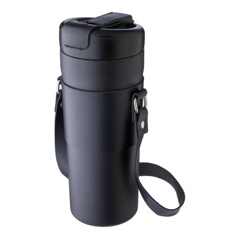 Stainless steel double-walled drinking bottle 730 ml Kelvin black | No Branding | not available | not available