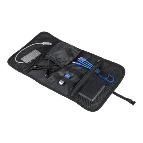 1680D polyester roll-up bag Johnny black | No Branding | not available | not available