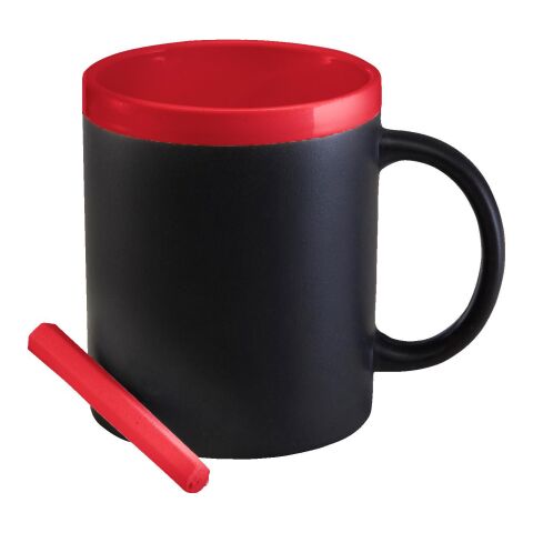 Ceramic mug Claude red | No Branding | not available | not available