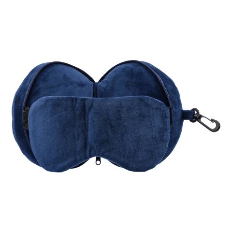 Polytester travel pillow Leontine black | No Branding | not available | not available