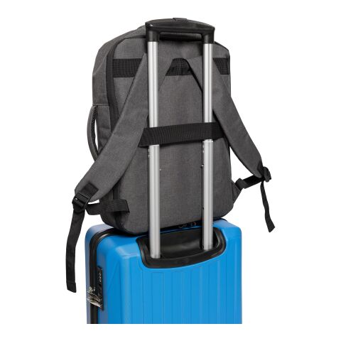 rPET (300D) polyester laptop backpack Eulalia black | No Branding | not available | not available