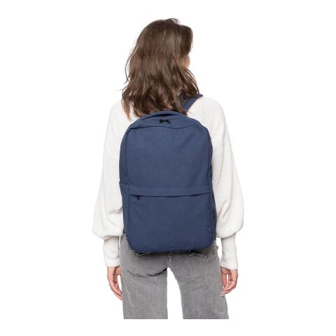 Recycled polycotton (330 gsm) backpack Seraphina blue | No Branding | not available | not available