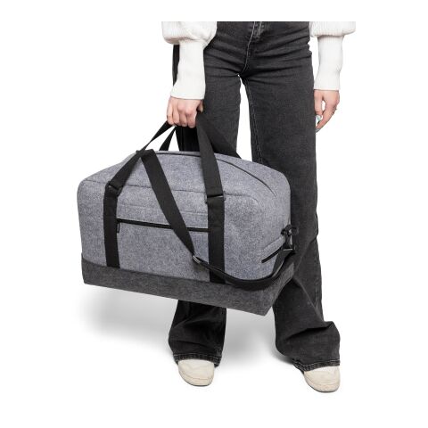 rPET sports bag Corliss dark grey | No Branding | not available | not available