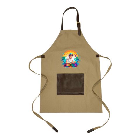 Canvas apron (450 gsm) Maria blue | No Branding | not available | not available
