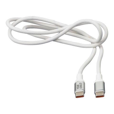 Nylon charging cable Jacob white | No Branding | not available | not available