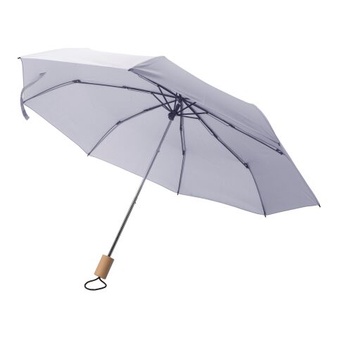 RPET 190T umbrella Brooklyn white | No Branding | not available | not available