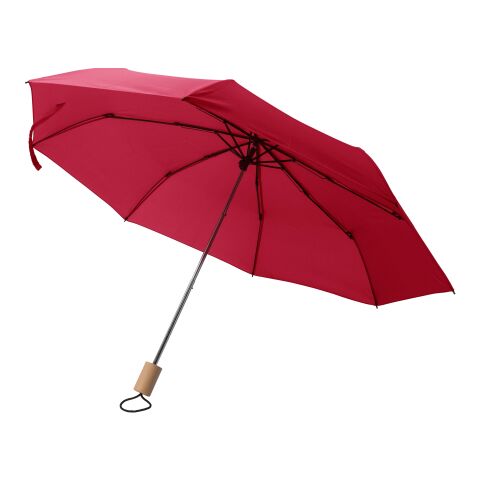 RPET 190T umbrella Brooklyn red | No Branding | not available | not available
