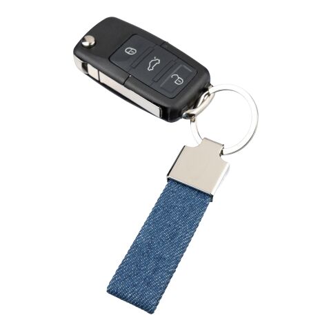 Denim keychain Enzi blue | No Branding | not available | not available