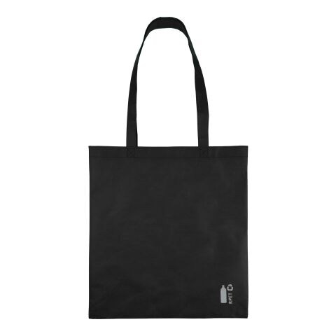 Recycled nonwoven (80 gsm) shopping bag Vian black | No Branding | not available | not available