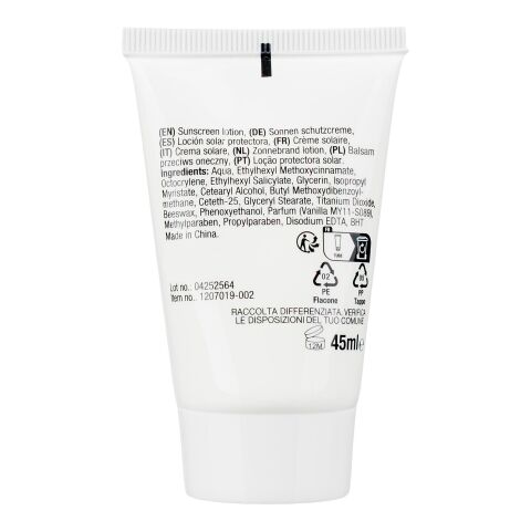 PE sunscreen tube Maelis white | No Branding | not available | not available