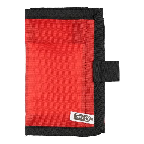 rPET (600D) polyester first aid pouch Kairo red | No Branding