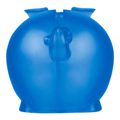Recycled PS plastic piggy bank Vivi red | No Branding
