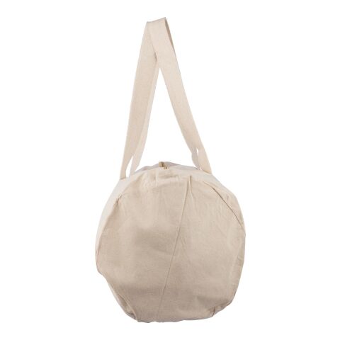 Oeko-Tex® cotton (180 gsm) duffle bag Elora khaki | No Branding
