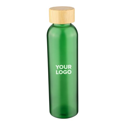 Glass drinking bottle (500 ml) Levi green | No Branding