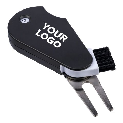 Recycled ABS multifunctional golf tool Suki black | No Branding