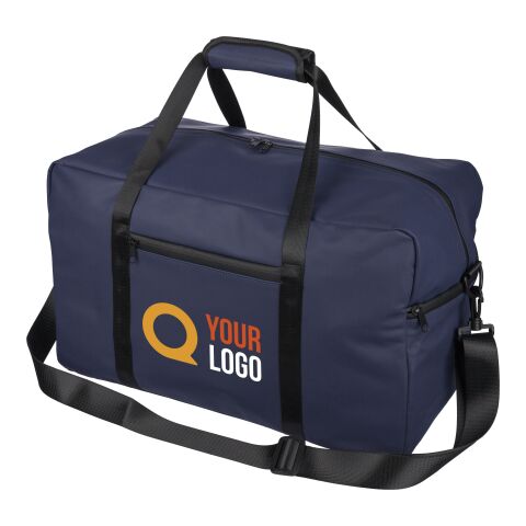 Recycled PU duffle bag Mirae blue | No Branding