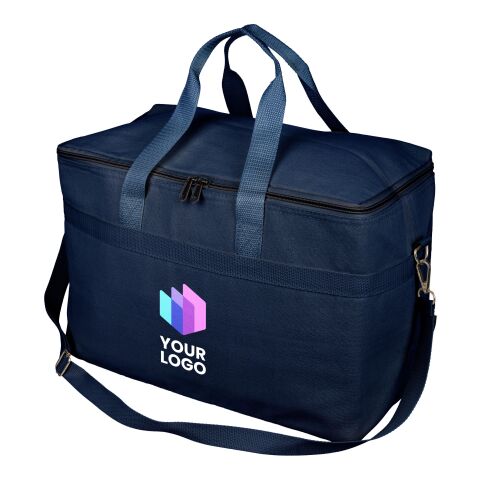 Recycled polycotton (330 gsm) cooler bag Luz beige | No Branding