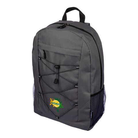 rPET polyester( 600D) adventure backpack Jari black | No Branding