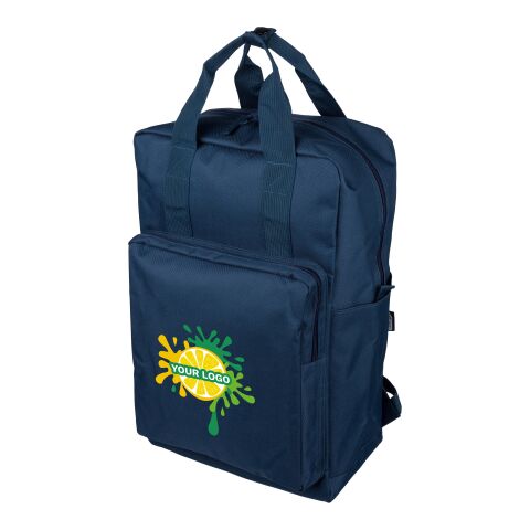 Recycled (900D) polyester backpack Amalia grey | No Branding