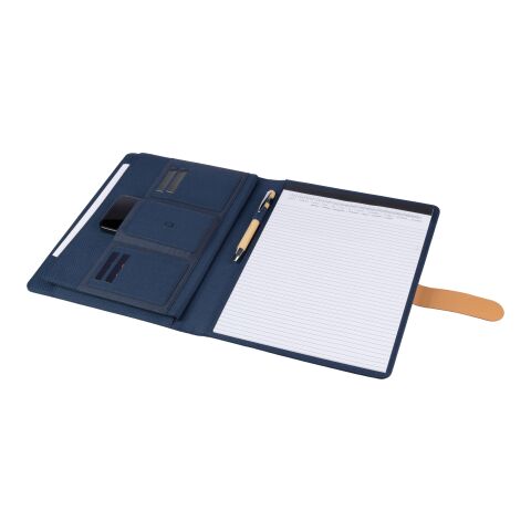 rPET foldable portfolio A4 Sven blue | No Branding | not available | not available