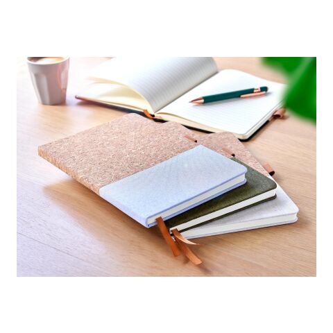 Cork and cotton notebook Trevor black | No Branding | not available | not available