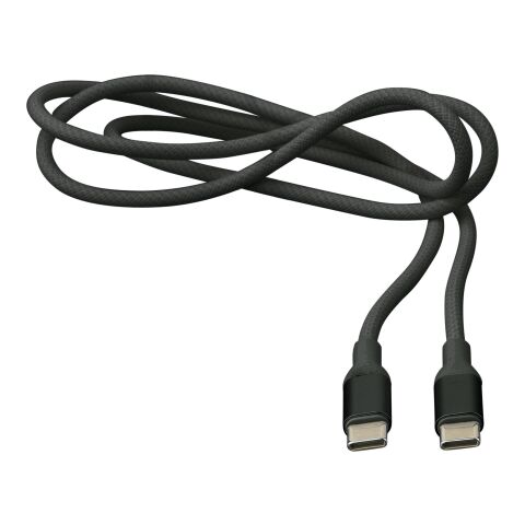 Nylon charging cable Jacob black | No Branding | not available | not available