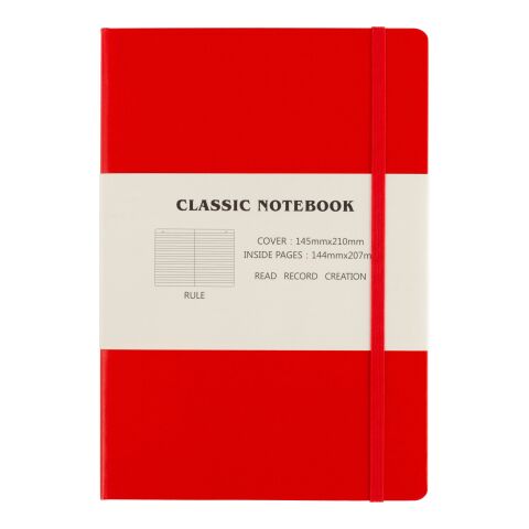 Cardboard notebook Chanelle red | No Branding | not available | not available