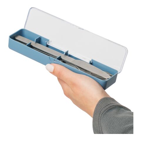 Cutlery set Brisio | 3 pcs blue