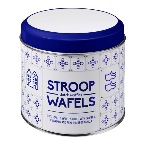 Tin for Dutch waffles Sanvi red white gray