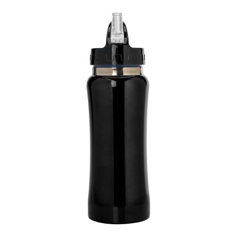 Stainless steel bottle Serena black