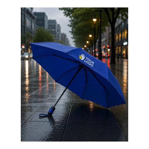 Pongee umbrella Jamelia light blue