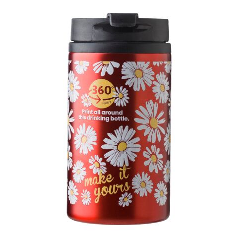 Stainless steel double walled cup Gisela black